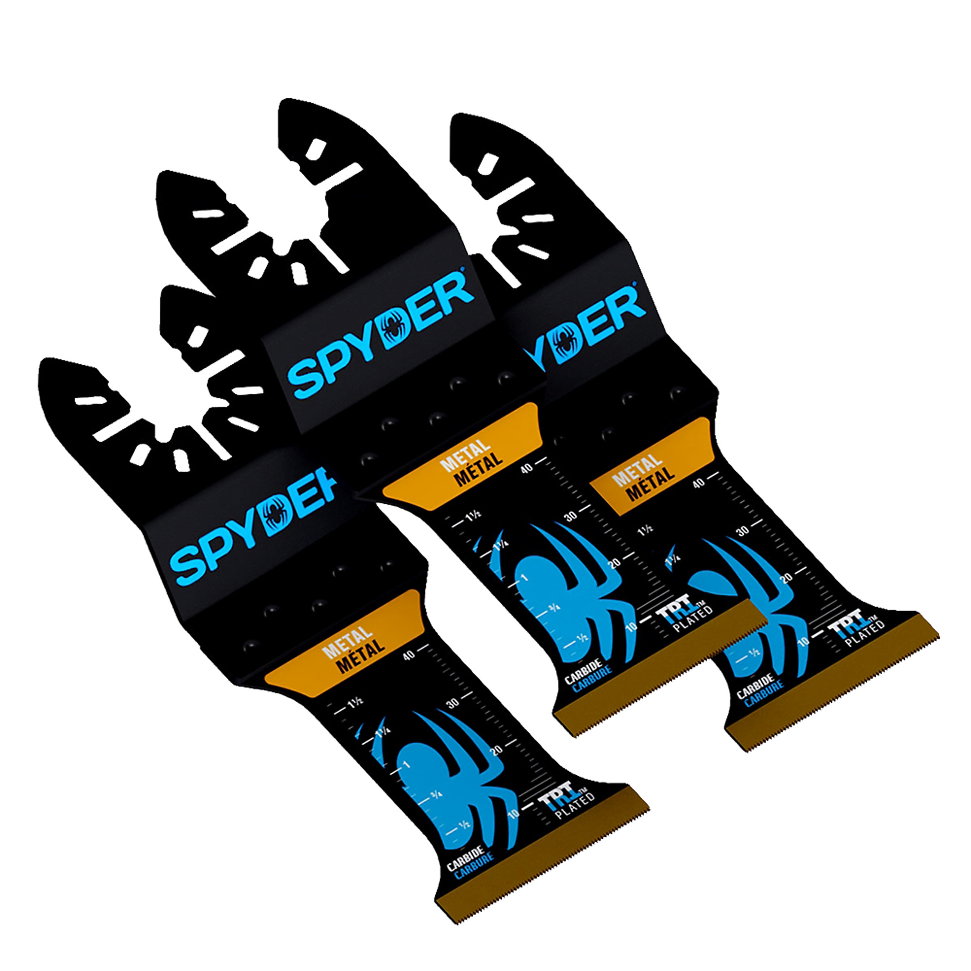SPYDER, Oscillating Blade Metal, 1.35w CAR, 3pc, Model# 70013-3